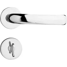 Fechadura Para Banheiro De Aço Zamac 40mm Concept Com Roseta 406 Cromada Pado Pado Foto  mini 1