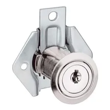 Fechadura Para Gaveta Armário Stam 302 31mm Niquelada Cor Cromado Foto  mini 1