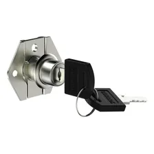 Fechadura Para Gaveta De Escrit贸rio 22mm Com Chave Soprano Foto mini 4