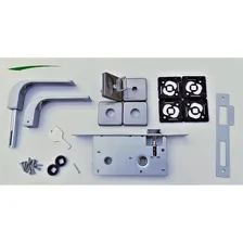 Fechadura Para Porta Banheiro Wc Modena Alumínio Mgm Foto mini  3