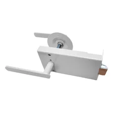 Fechadura Para Porta Corta Fogo e Saída De Emergência Branca Foto mini 4
