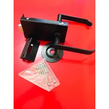 Fechadura Para Porta Corta Fogo Sobrepor S/chave Cor Preto Foto mini  3