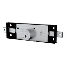 Fechadura Para Porta De Enrolar Stam 1201 Trava Tetra Inox Foto mini 1