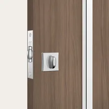 Fechadura Pivotante Rolete Banheiro 1025 Quadrada Inox Stam Foto mini 3