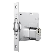 Fechadura Pivotante Roseta Inox Escovado 1005 Stam Foto mini 3