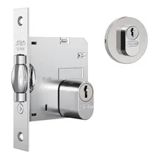 Fechadura Pivotante Roseta Inox Escovado 1005 Stam Foto mini 1