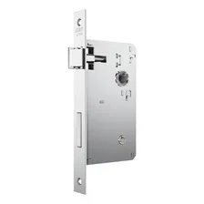 Fechadura Porta Banheiro Home Ix420 40mm Inox Escovado Stam Foto mini 2