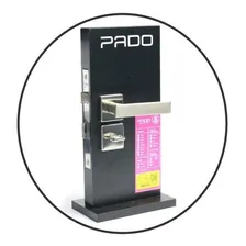 Fechadura Porta Pado Zm Quadra Banheiro Roseta 80b Escovado Cor Alumínio Foto  mini 1
