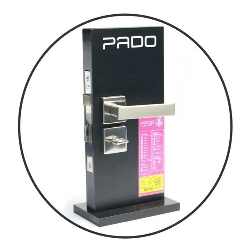 Fechadura Porta Pado Zm Quadra Banheiro Roseta 80b Escovado Cor Alumínio Foto 1