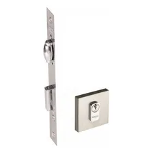 Fechadura Porta Pivotante Rolete Quad 453-40r Escovado Pado Foto mini 1