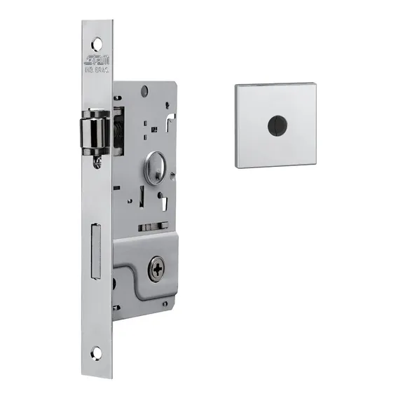 Fechadura Rolete Pivotante Tetra 800 Stam Quadrada Inox 40mm Foto 1