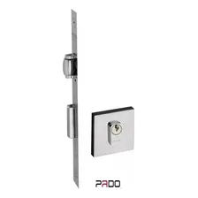 Fechadura Rolete Porta Pivotante Cromada Pado Cilindro 90mm Foto  mini 1