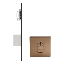 Fechadura Rolete Porta Pivotante Pado Cobre Escovado Máquina Foto mini 2