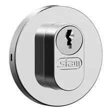 Fechadura Rolete Porta Pivotante - Stam Cromada Foto mini 4