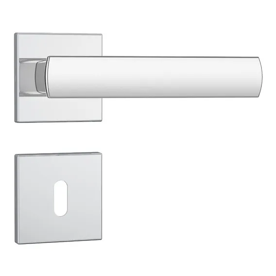 Fechadura Roseta Quadrada 813/35 Rq1 Inox Interna Stam Foto 1