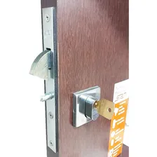 Fechadura Roseta Quadrada Correr Bico Papagaio Stam 950 Inox Foto mini 3
