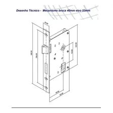 Fechadura Roseta Quadrada Cromada Icaro Soprano Externa Cor Inox Foto mini 3