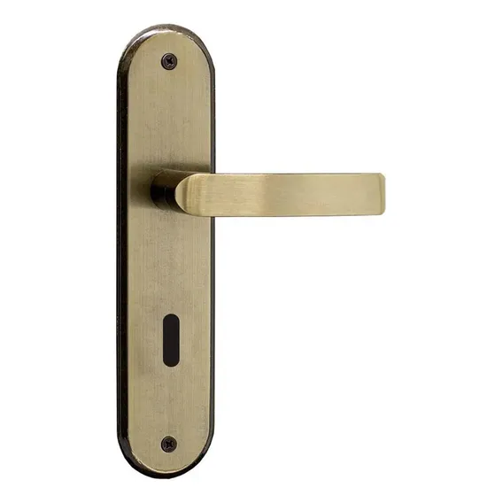 Fechadura Silvana Italy 1300 Inox Interna Alavanca Oxidada 9 Foto 1
