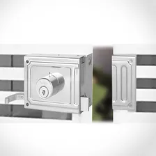 Fechadura Sobrepor Haga - 0335 Abnt - Inox Cor Cromado Foto mini  2
