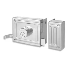 Fechadura Sobrepor Haga - 0335 Abnt - Inox Cor Cromado Foto mini  3
