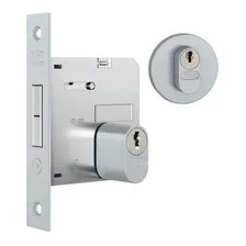 Fechadura Stam 1006 Ros. R Inox Escovado Porta Bater/correr Foto mini 2