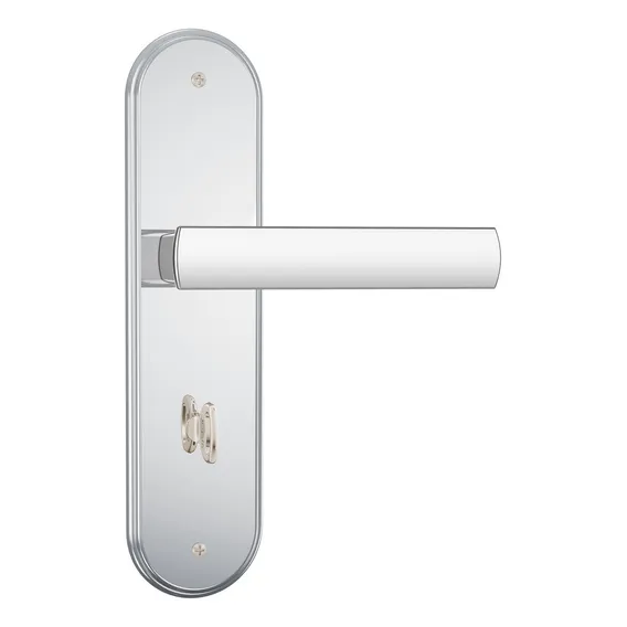 Fechadura Stam 1620/35 Inox Cromada Banheiro Wc Máquina 55mm Foto 1