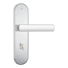 Fechadura Stam 1620/35 Inox Cromada Banheiro Wc Máquina 55mm Foto mini 1