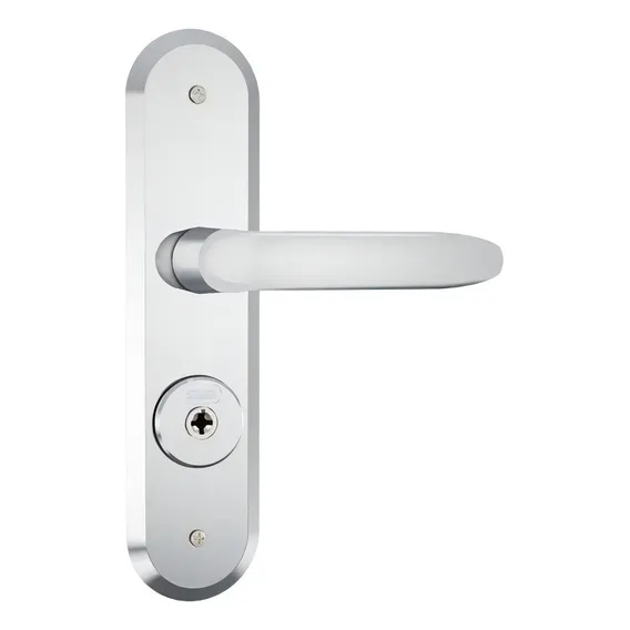 Fechadura Stam 1800/11 Espelho Tetra Externa Inox Cor Cromado Foto 1