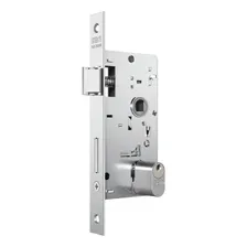 Fechadura Stam 1801/21 Inox Cromada Externa Cilindro Foto mini 3