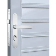 Fechadura Stam 603/11 Inox Cromada Búzios 90mm Perfil Metal Foto mini  3