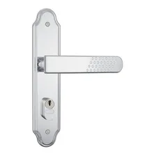 Fechadura Stam Externa Inox 803-21 Maçaneta Reta Foto mini 1