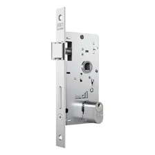 Fechadura Stam Inox Escovado 803/09 Externa Roseta Quadrada Foto mini 2