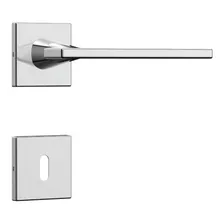 Fechadura Stam Interna Classic Inox 3000 Roseta Quadrada Foto mini 1