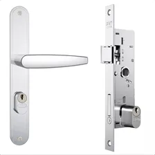 Fechadura Stam Perfil Estreita Porta 601-602/03 - 36 Mm Inox Foto  mini 1