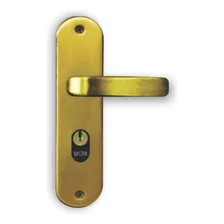 Fechadura Stilo Espelho Bronze Externa Mgm Cor Bronze Latonado Foto mini 1