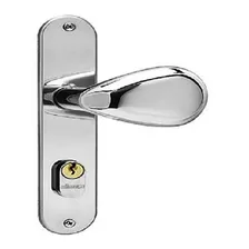 Fechadura Taco De Golf Externa Inox Polido F2600/80 Aliança Foto mini 1
