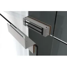 Fechadura Trava Eletromagnética Eletroimã Porta Pivotante Foto mini 3
