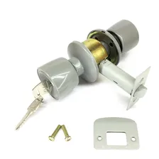 Fechadura Tubular 90mm Cinza Vouga Foto mini 2