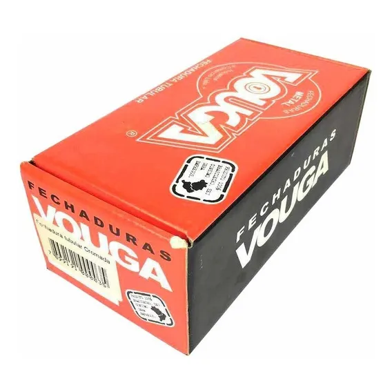 Fechadura Tubular 90mm Cromada Vouga Cor Cromado Foto 1