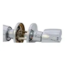 Fechadura Tubular Gold Para Divisoria Tf01 Cromada Sft05000 Foto mini 3