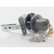 Fechadura Tubular Lockwell Cinza 90mm - Mod. Tx 44420 Foto  mini 1