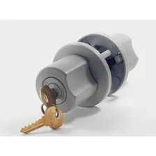 Fechadura Tubular Lockwell Cinza 90mm - Mod. Tx 44420 Foto mini 4