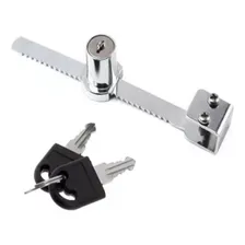 Fechadura Vitrine Cromada Trava Jacaré Freezer Vitrine 140mm Cor Cromado Foto  mini 1