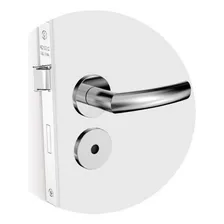 Fechadura Wc Jurere Roseta Inox Soprano Foto mini 2