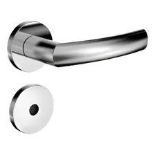 Fechadura Wc Jurere Roseta Inox Soprano Foto mini 1