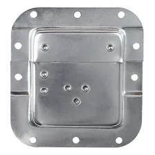 Fecho Borboleta Médio Para Case Com Porta Cadeado Cromado Foto mini 4