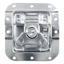 Fecho Borboleta Médio Para Case Com Porta Cadeado Cromado Foto mini 1