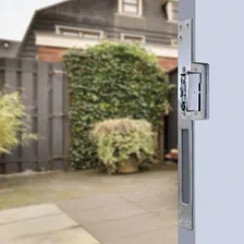 Fecho Elétrico Para Batente Papaiz Cor Cinza Foto mini 4