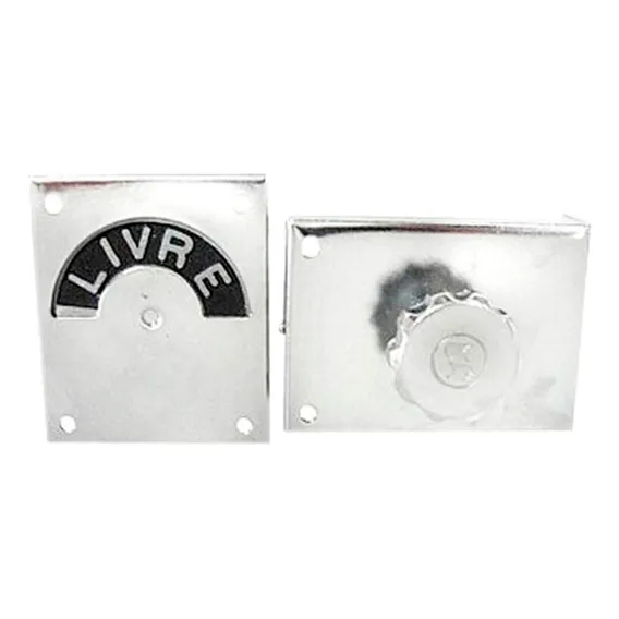 Fecho Livre/ocupado Soprano Crom-01 Foto 1