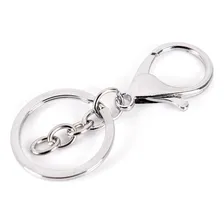 Fecho Mosquetão Lagosta Com Argola Italiana Chaveiro 20 Pçs Foto mini 1